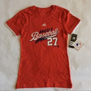 Adidas Girls Junior M 10-12 Angels #27 Shirt NWT
